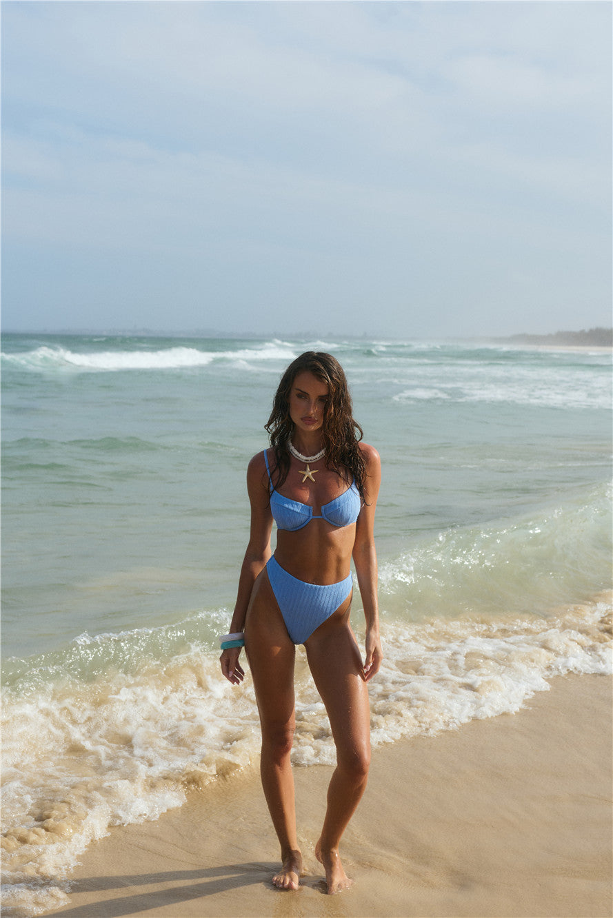 Island Aura Swim Bottom Blue