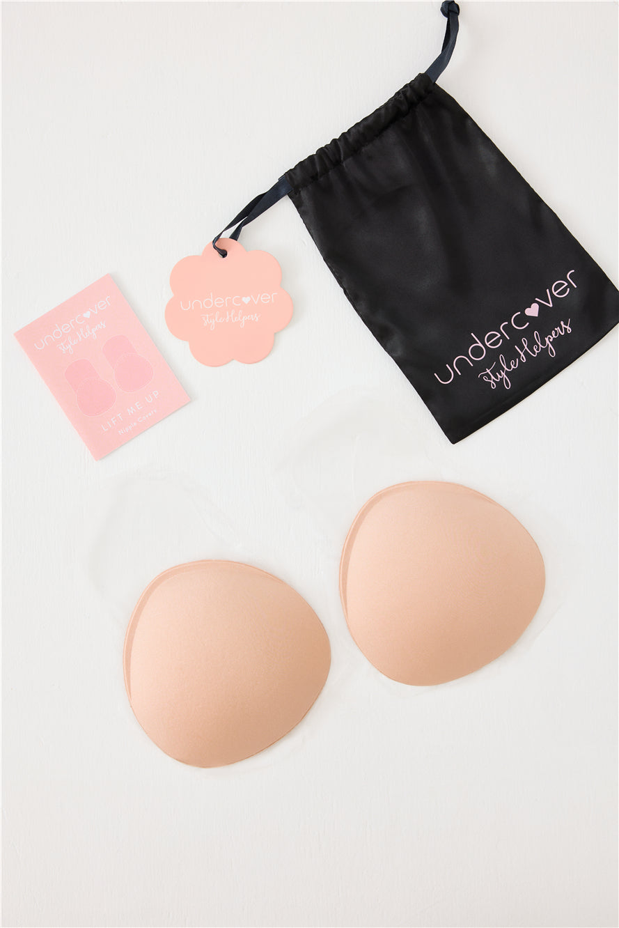 Lift Me Up Fabric Nipple Covers Nude