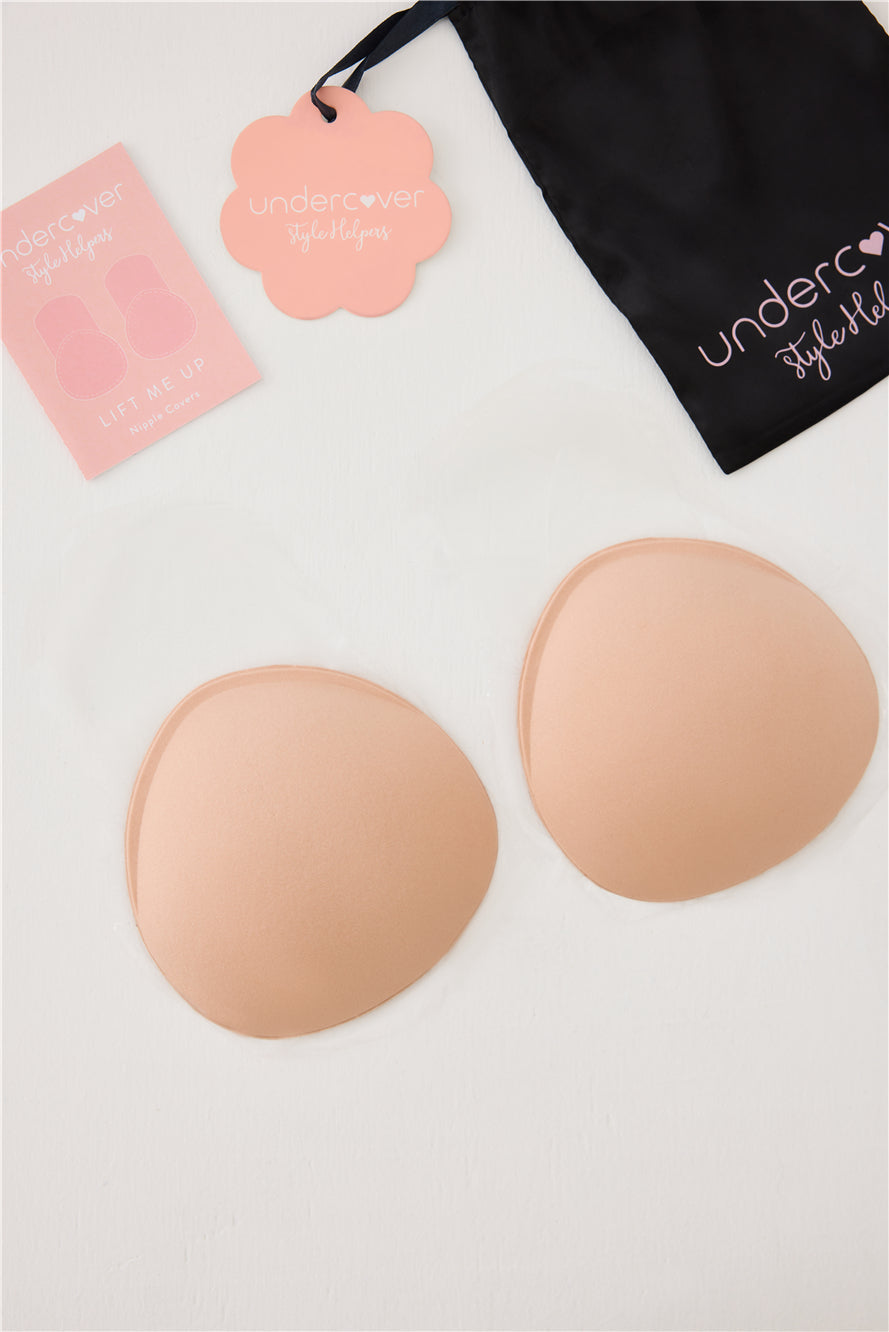 Lift Me Up Fabric Nipple Covers Nude