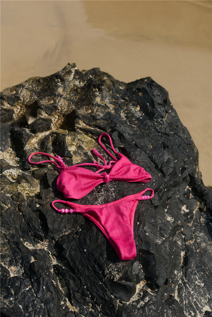 Lush Tide Swim Top Pink