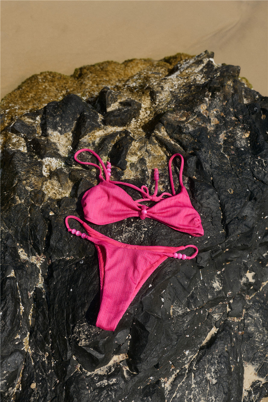 Lush Tide Swim Top Pink