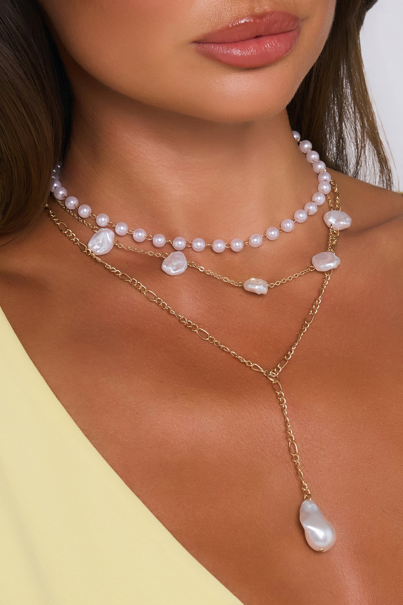 Vibe Edit Necklace Gold