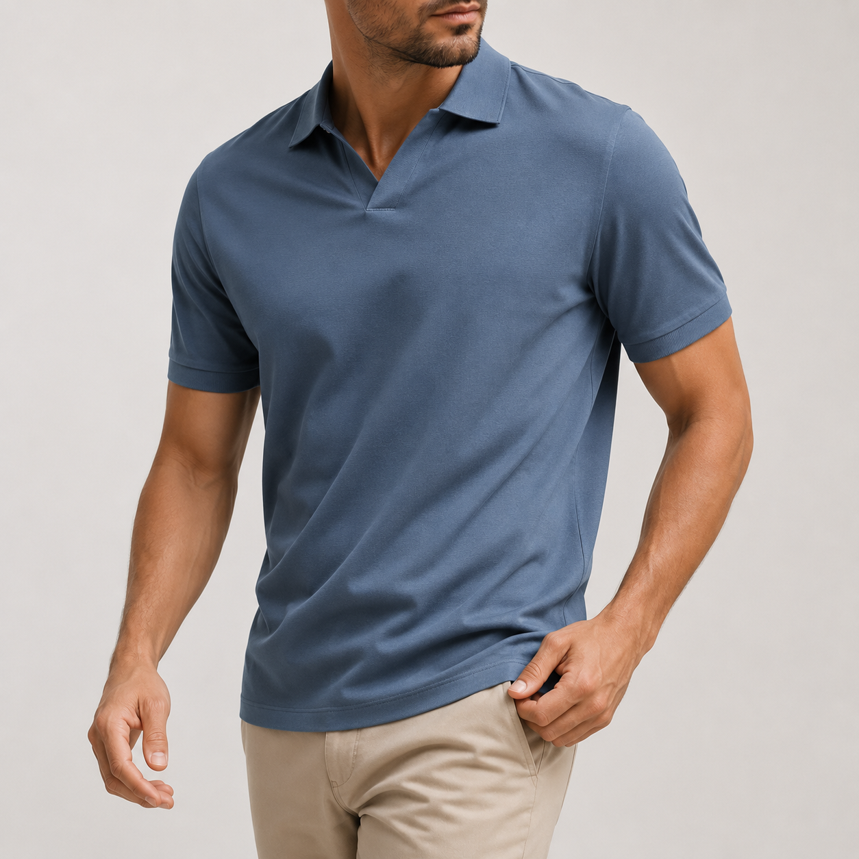 Men's Silky Polo Shirt – Old Money Style | Legacy