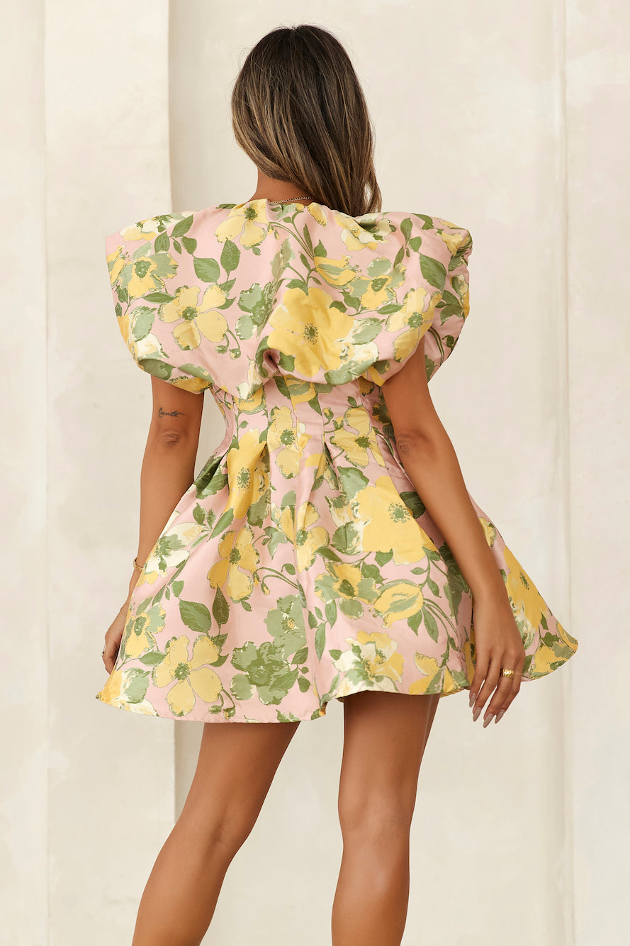 It's Giving Class Mini Dress Multi