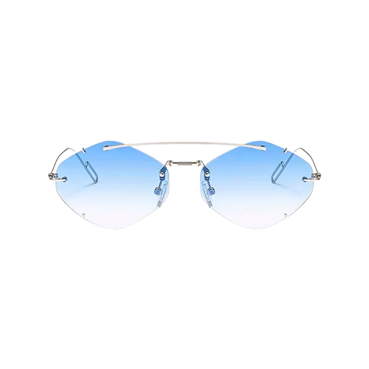 Diamond Sunglasses - Blue
