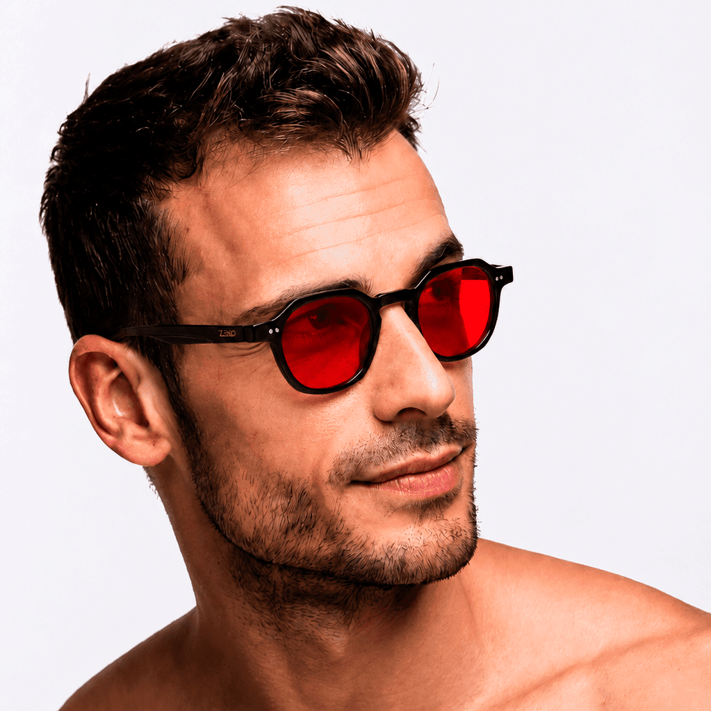 Darvin Black-Red Blue Light Blocking Glasses