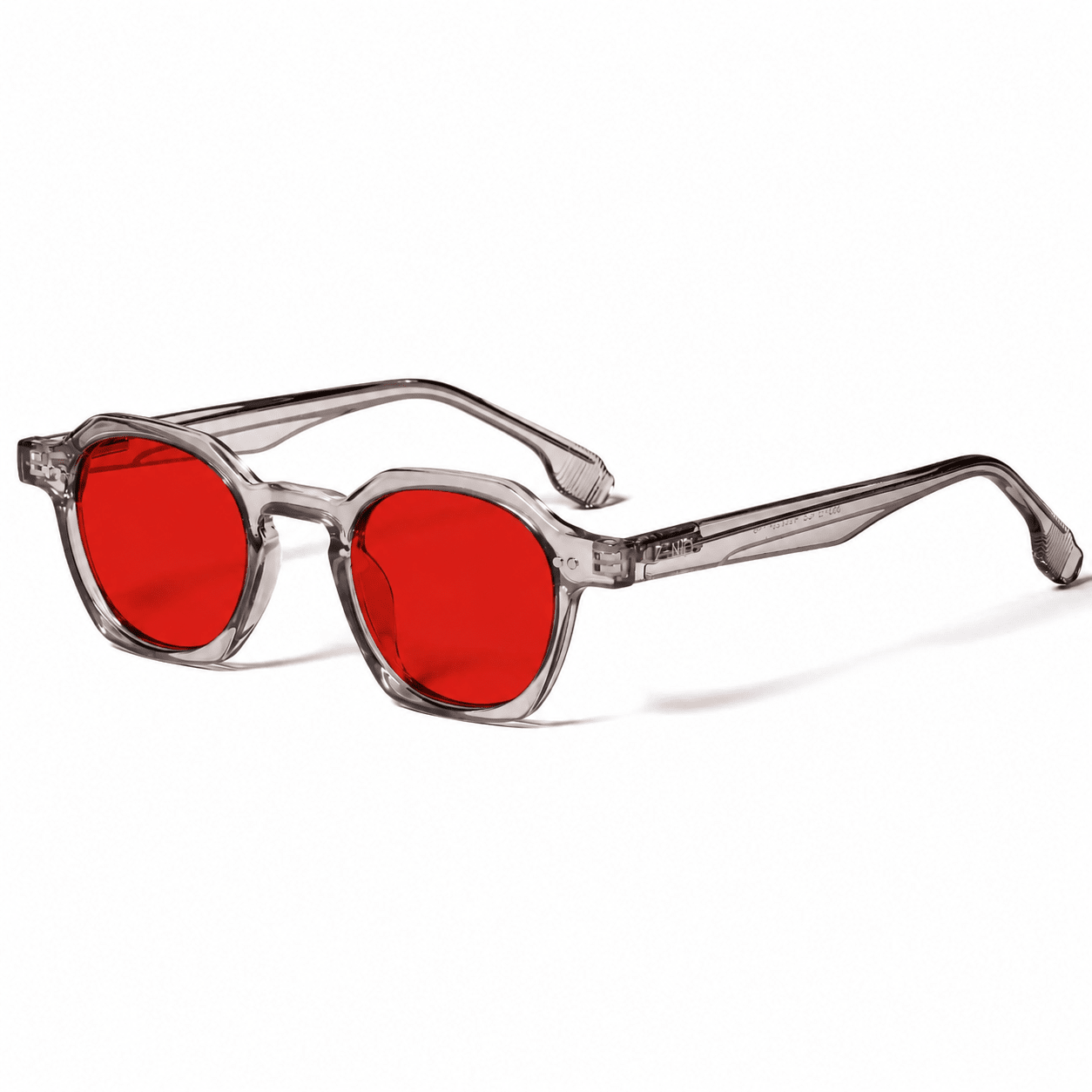 Darvin Blue Light Blocking Glasses – Transparent/Red (Biohacking)
