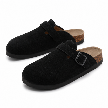 Men's Suede Cork Clogs | Legacy