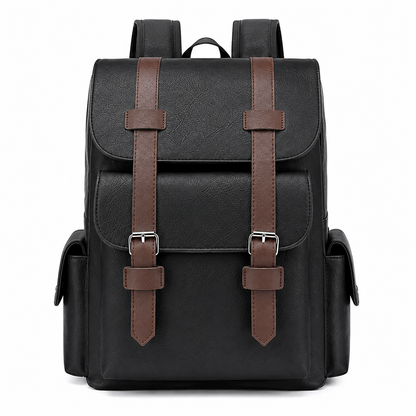 Leather Laptop Backpack for Men – 15.6" Business Travel Backpack | Legacy