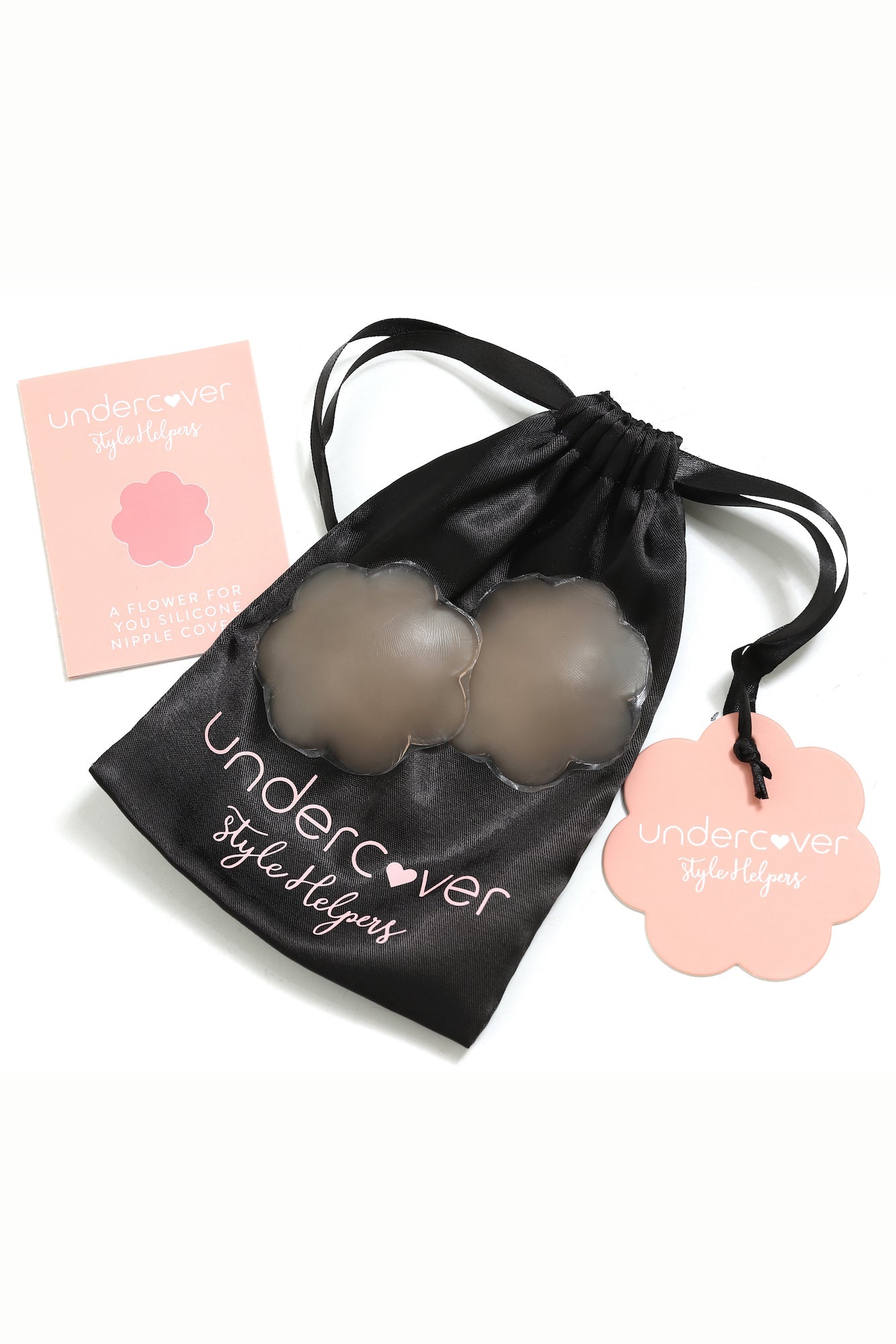 UNDERCOVER Style Helpers A Flower For You Nipple Covers Nude