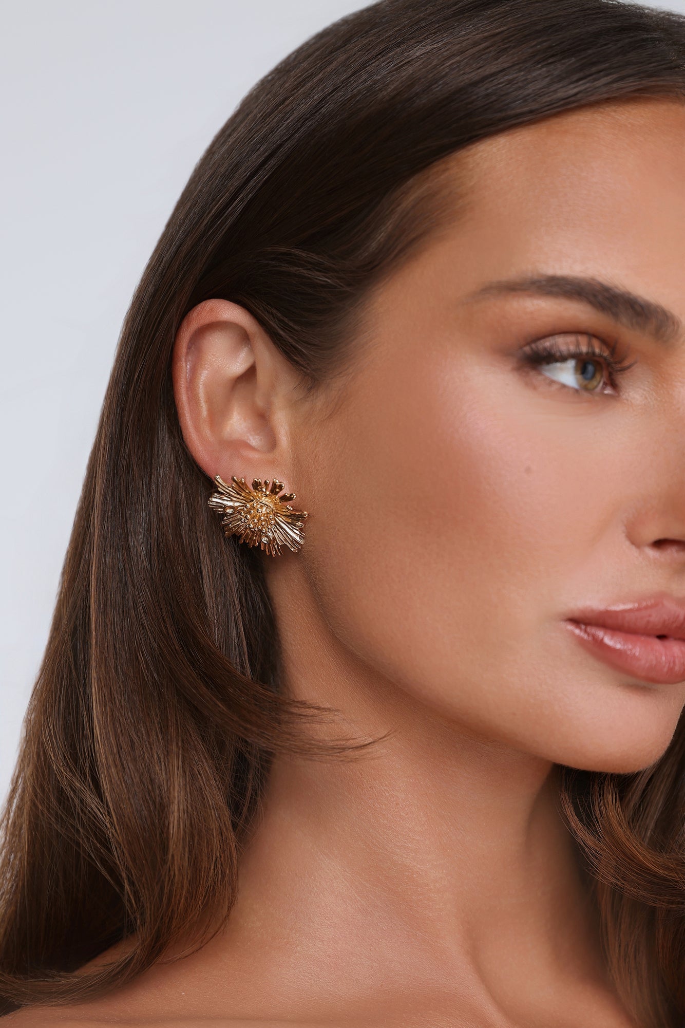 Seen In Magic Earrings Gold
