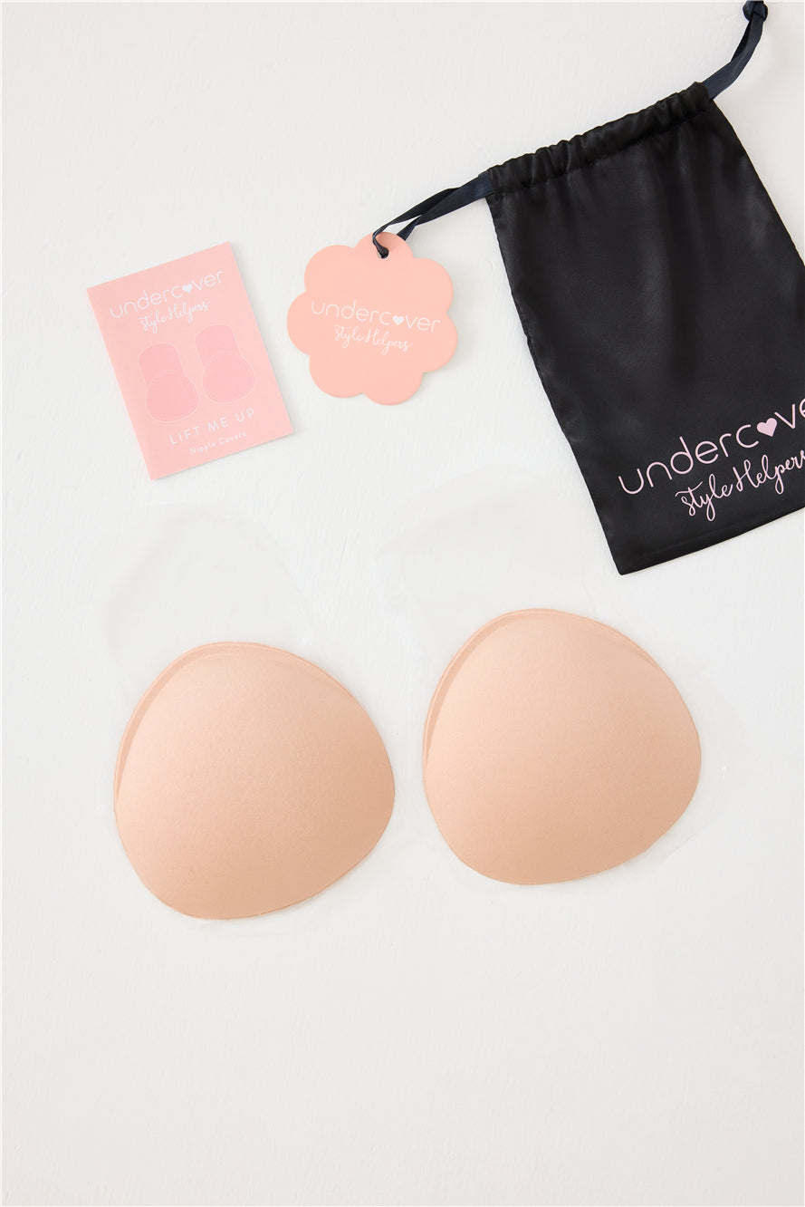 Lift Me Up Fabric Nipple Covers Nude