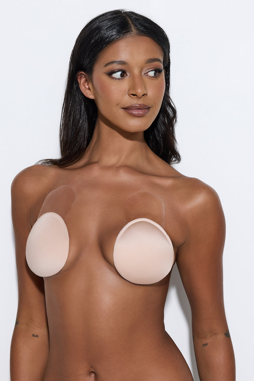 Lift Me Up Fabric Nipple Covers Nude
