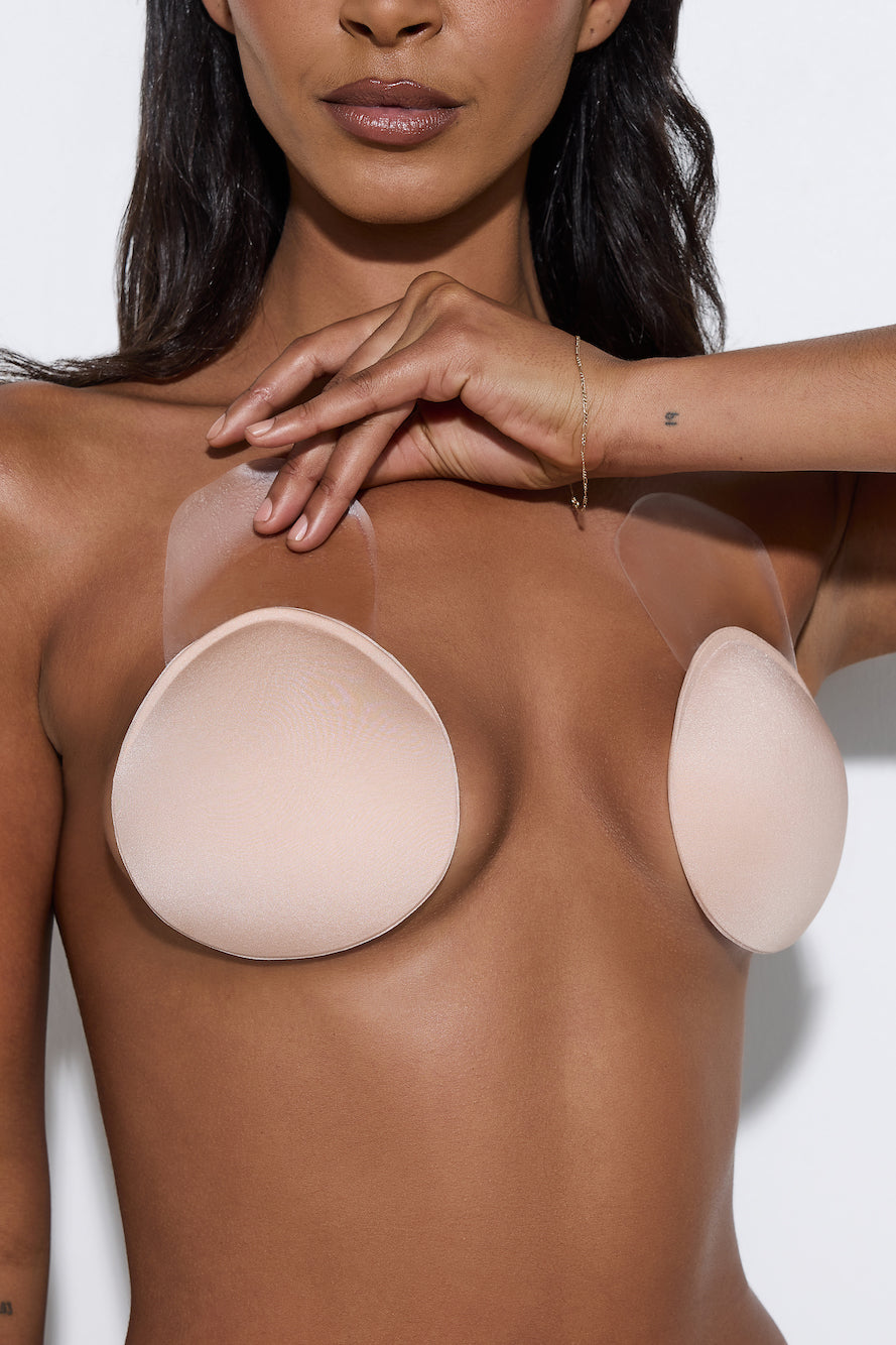 Lift Me Up Fabric Nipple Covers Nude