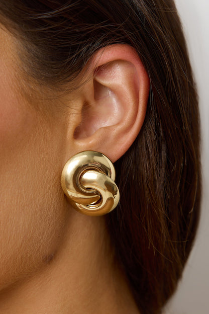 Aiko Earrings Gold