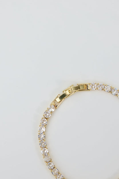Luxe Tennis Bracelet Gold