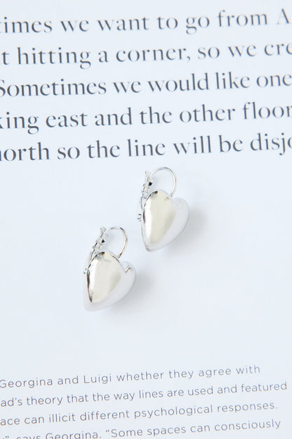 Into Love Earrings Silver