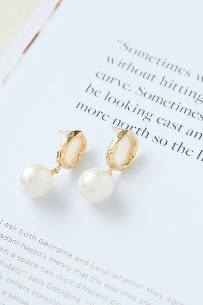 Moonbeam Earrings Gold