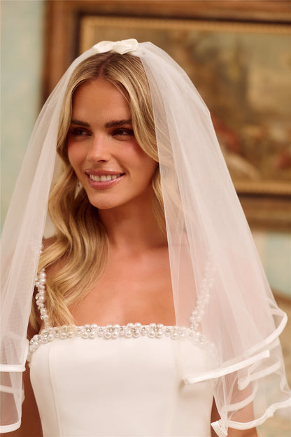 Lovebirds Veil White