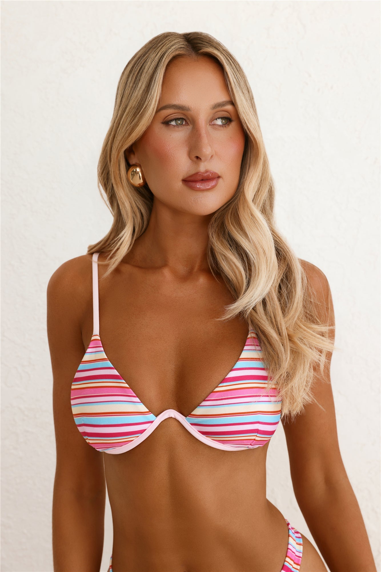 Sun Juice Bikini Top Raspberry Ripple