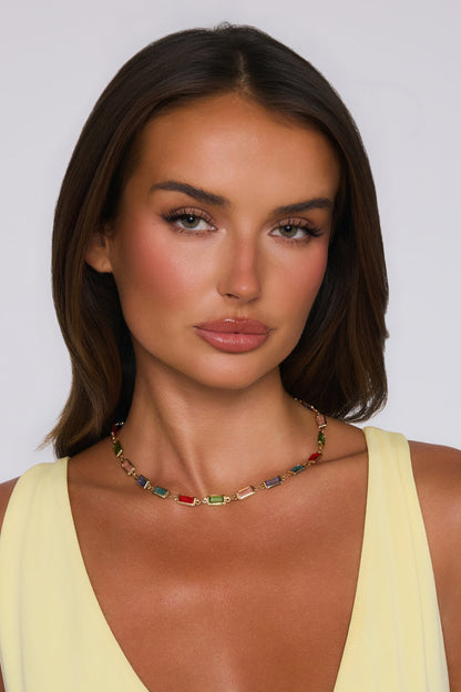 Dream Shades Necklace Multi Gold
