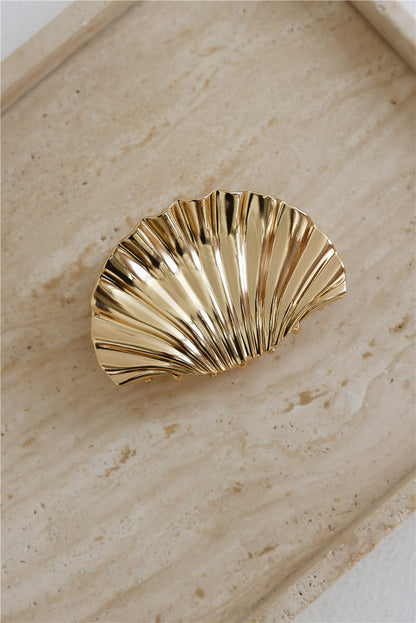 Seaside Muse Hair Claw Gold