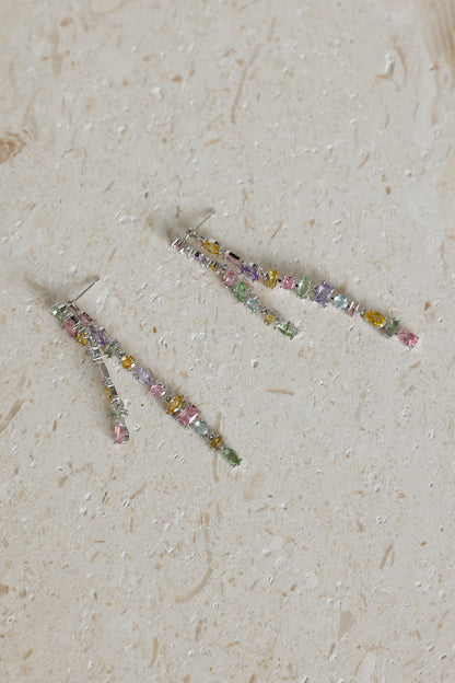 925 Silver Glimmer Show Earrings Silver