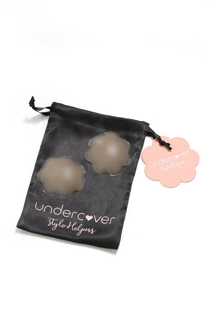 UNDERCOVER Style Helpers A Flower For You Nipple Covers Nude