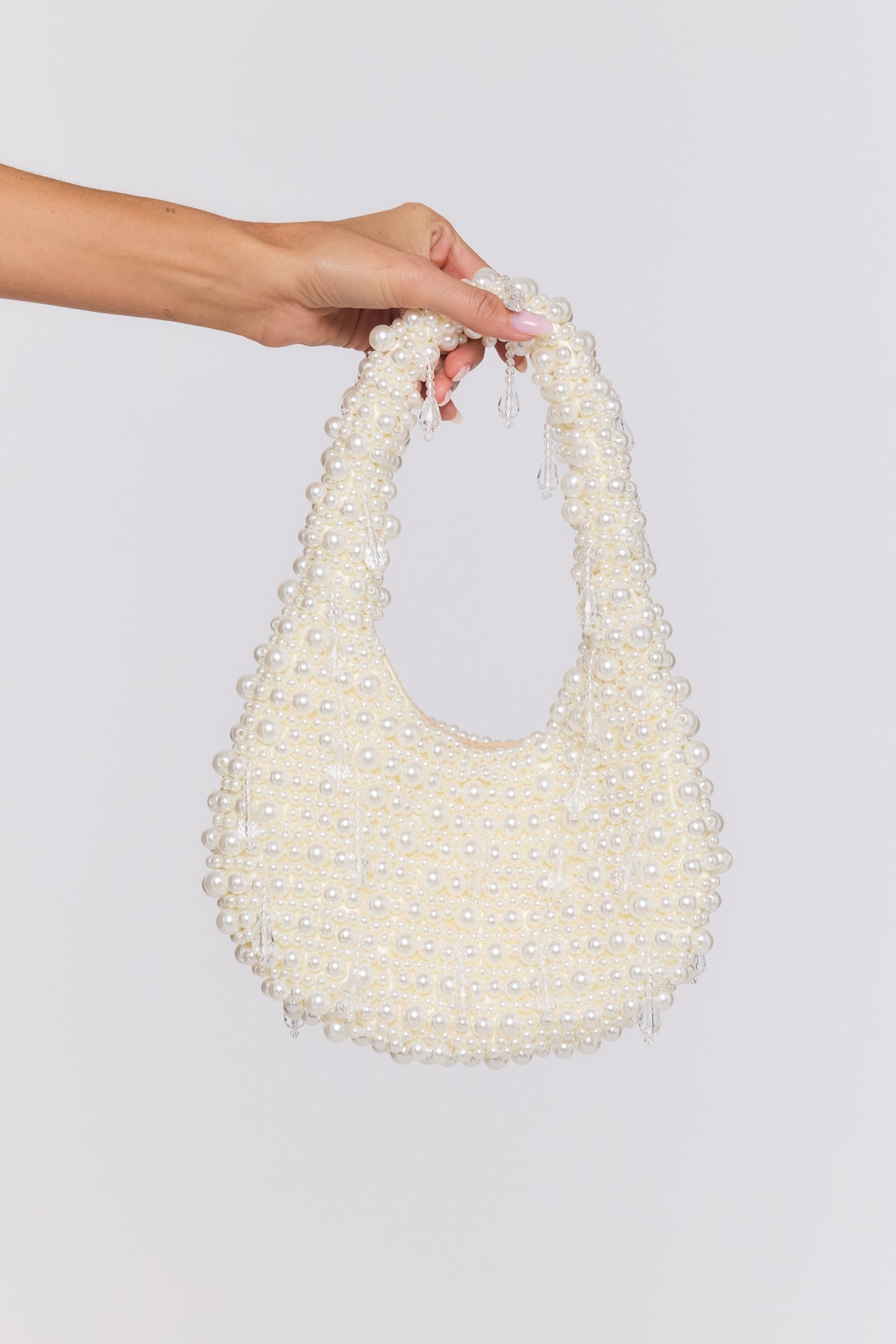 Pearl Shimmer Bag Pearl