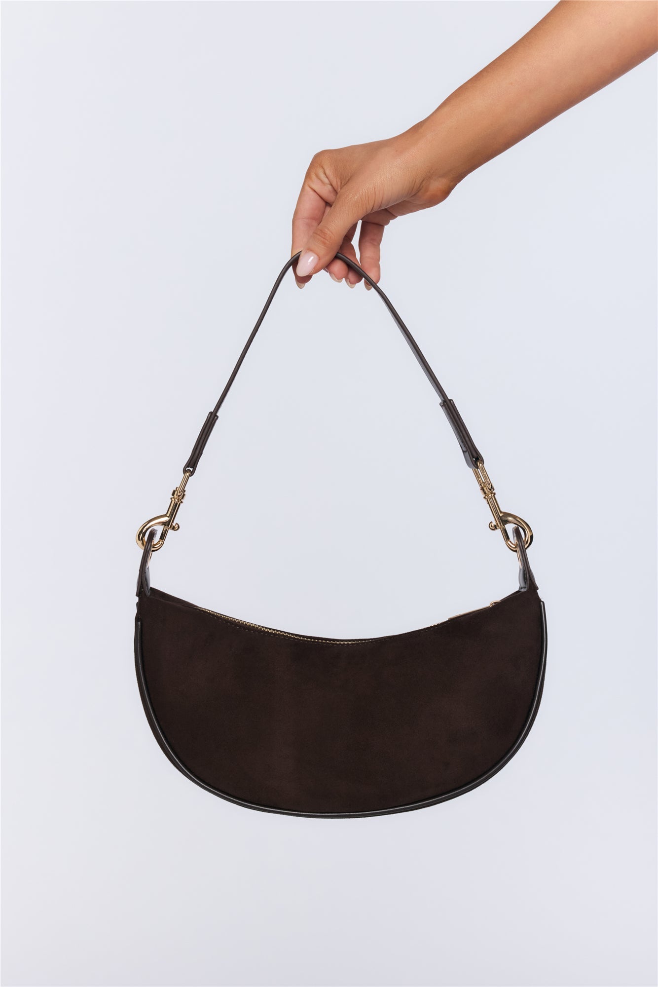 Celeste Bag Dark Cacao Suede