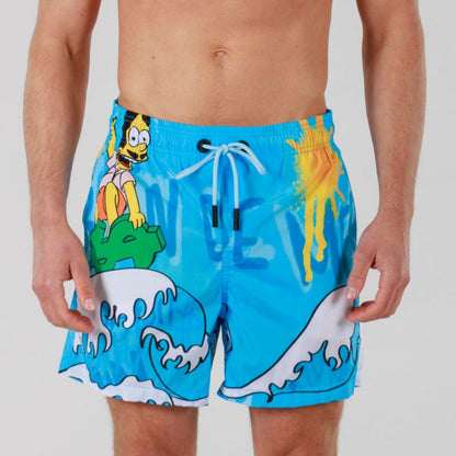 SALIN ALLOVER PRINT BLUE | THE GREAT WAVE