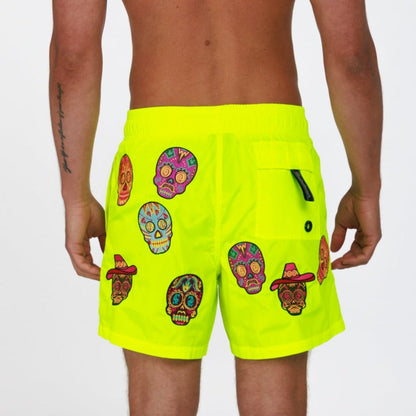 SALIN NEON YELLOW | Men's Swimwear SKULL AO