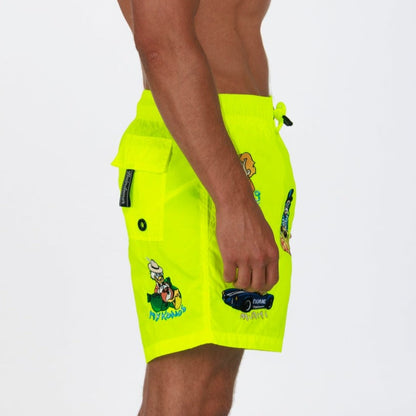 SALIN NEON YELLOW | Men's Swimwear WORLD AO