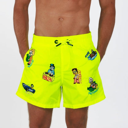 SALIN NEON YELLOW | Men's Swimwear WORLD AO