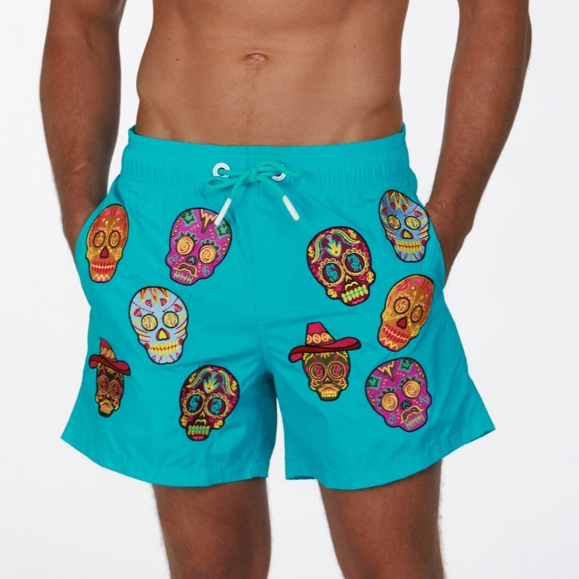 SALIN TIFFANY BLUE | Men's Swimwear SKULL AO