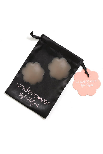 UNDERCOVER Style Helpers A Flower For You Nipple Covers Nude