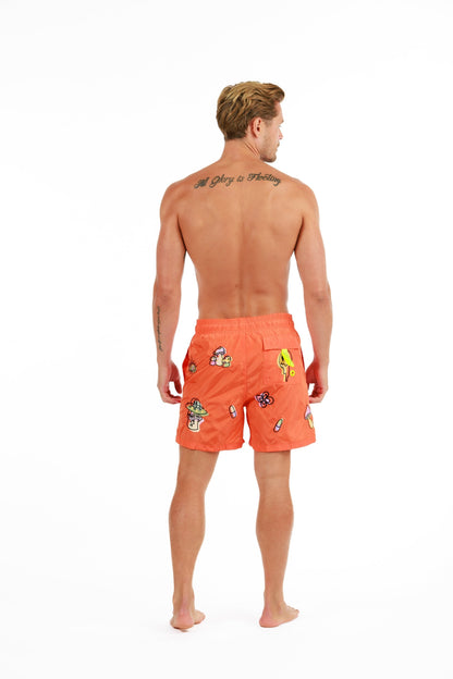 SALIN ORANGE HERMES | Men's Swimwear THE TRIP