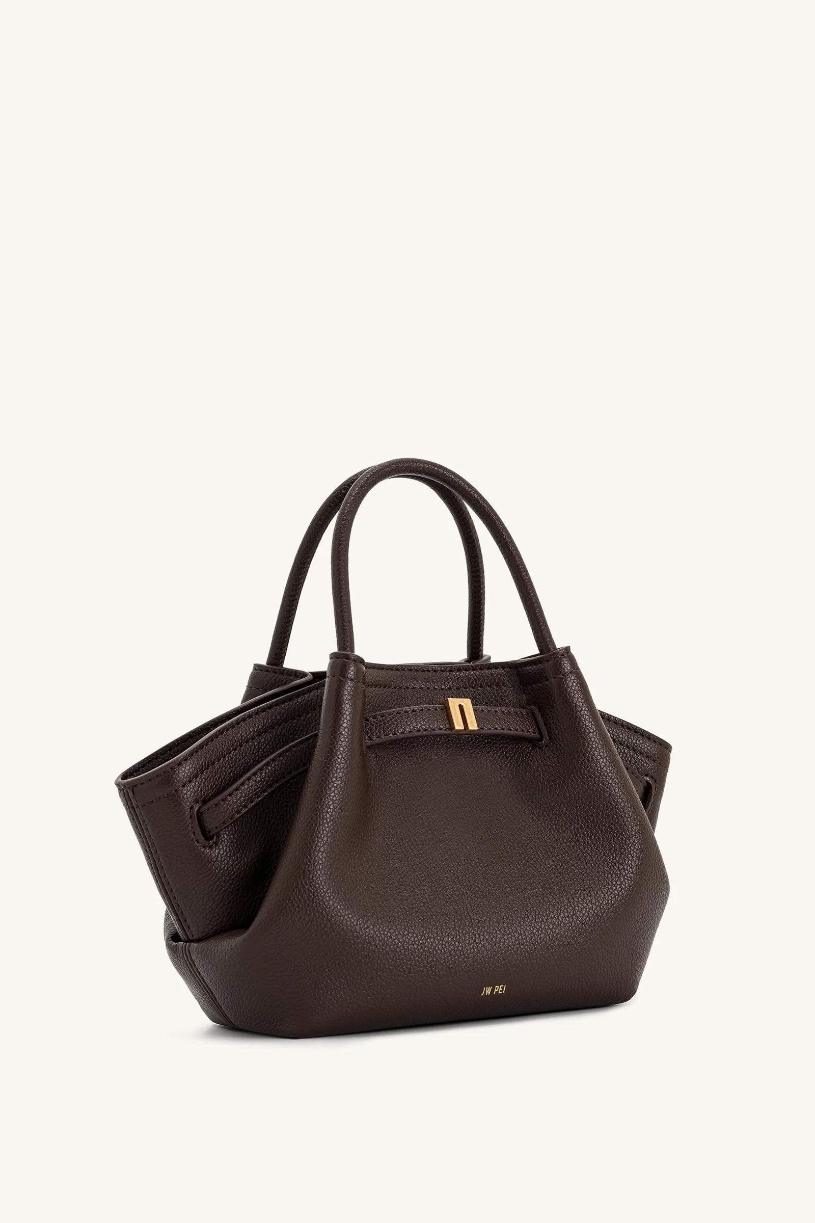 Hana Mini Tote Bag Dark Brown