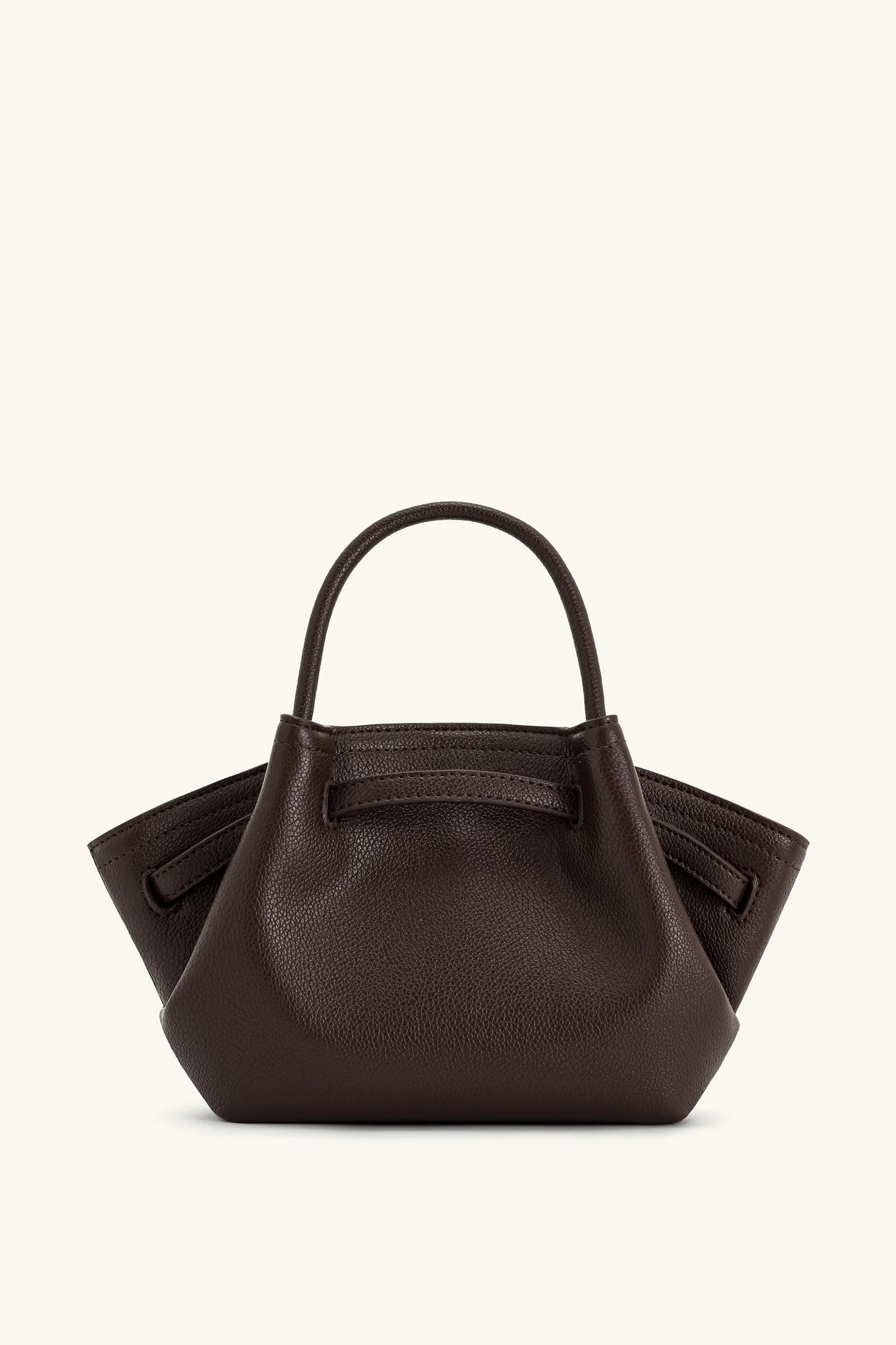 Hana Mini Tote Bag Dark Brown