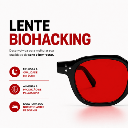 Charlez Black-Red Blue Light Blocking Glasses