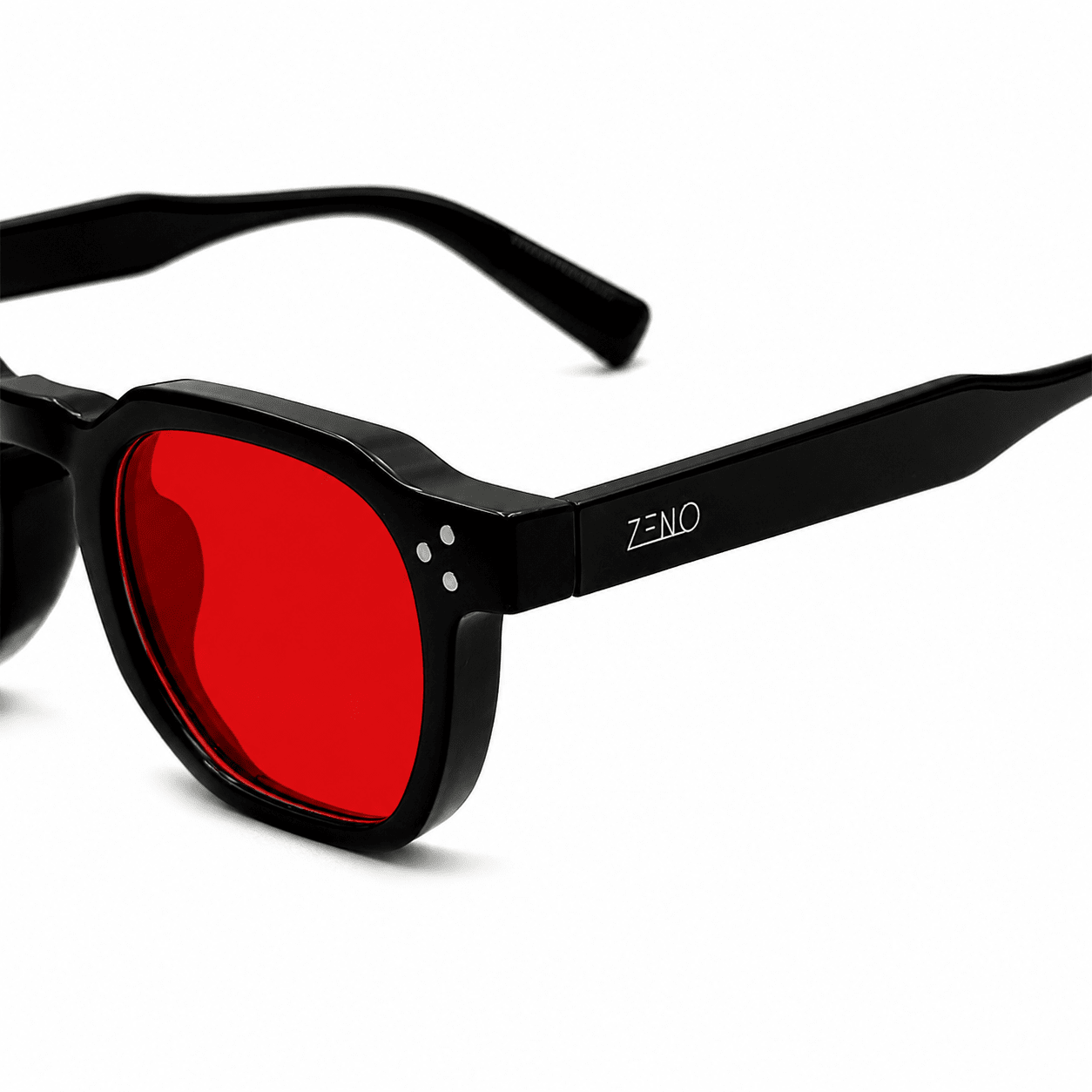 Charlez Black-Red Blue Light Blocking Glasses