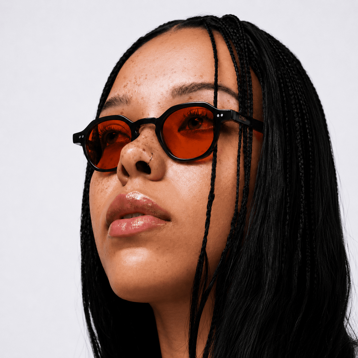 Darvin Blue Light Blocking Glasses – Black/Orange