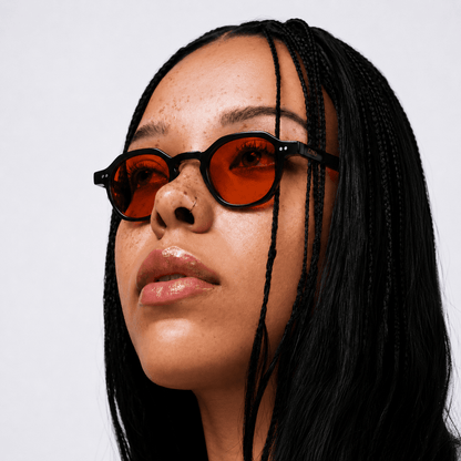 Darvin Blue Light Blocking Glasses – Black/Orange