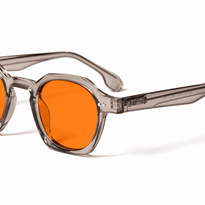 Darwin Blue Light Blocking Glasses – Transparent/Orange