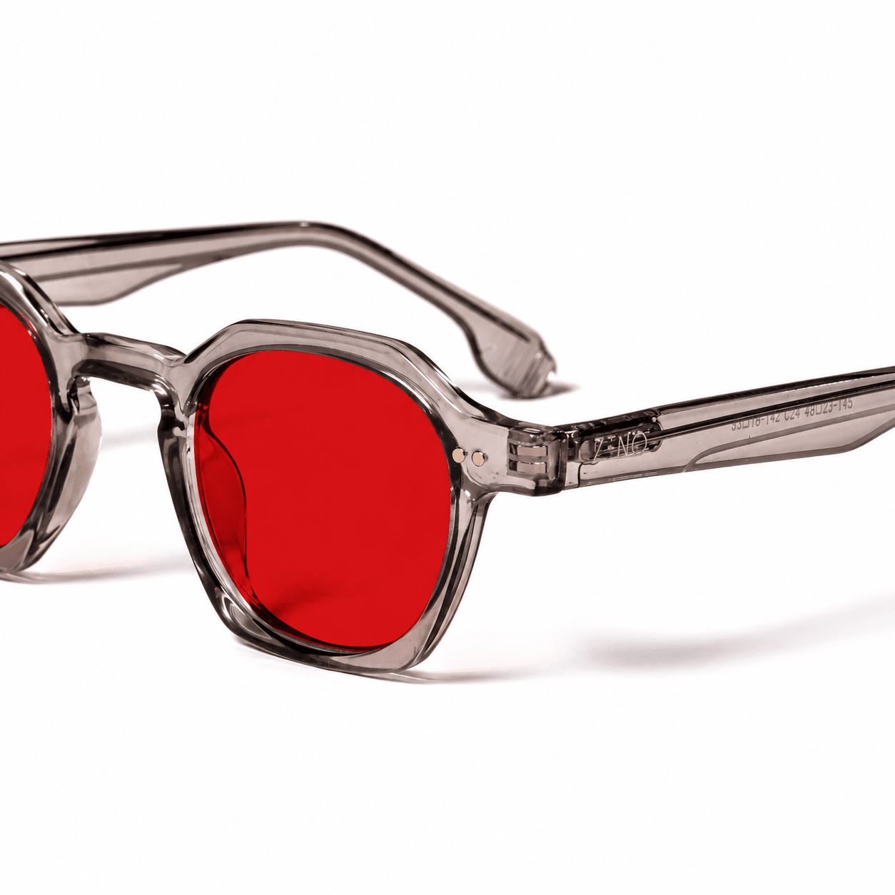 Darvin Blue Light Blocking Glasses – Transparent/Red (Biohacking)