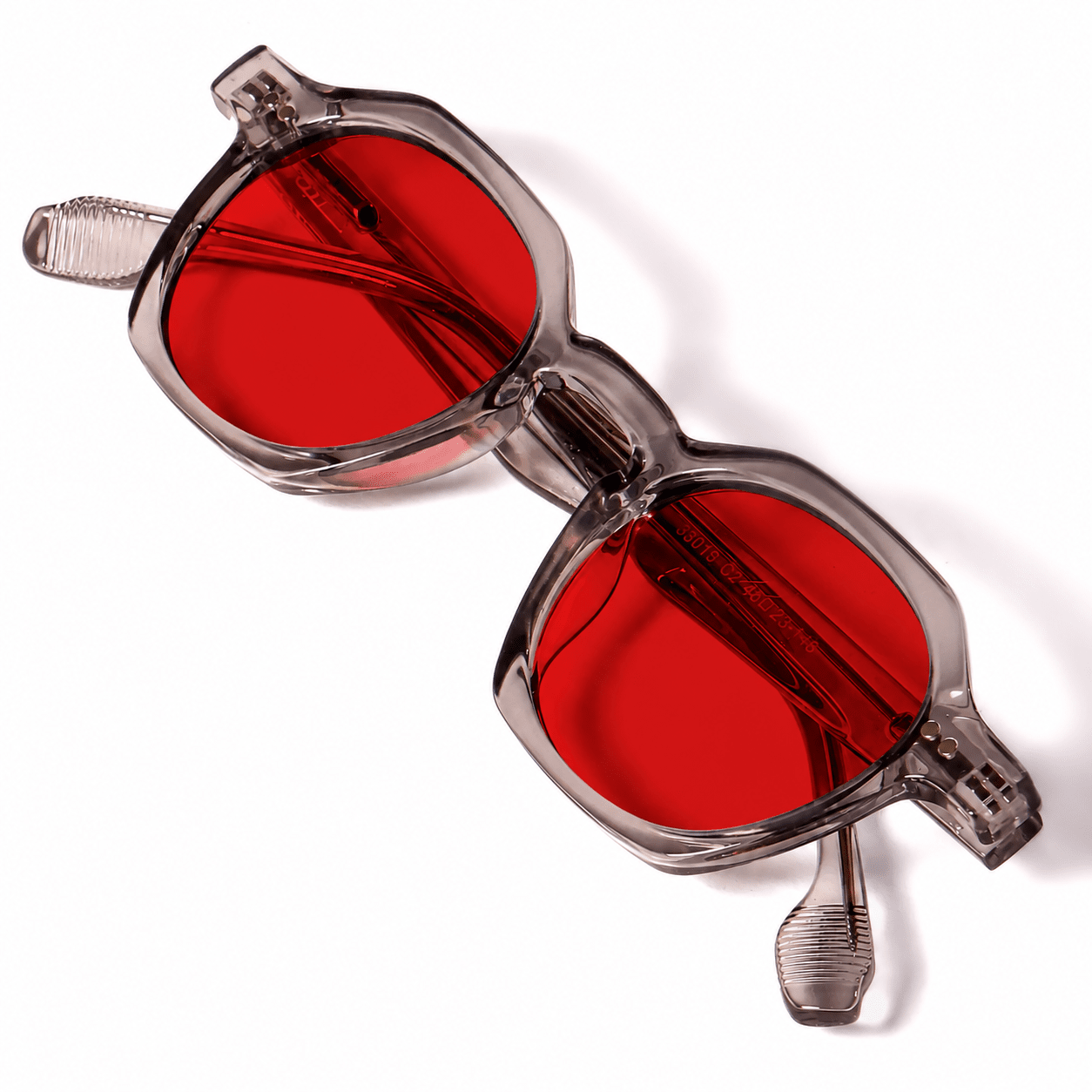 Darvin Blue Light Blocking Glasses – Transparent/Red (Biohacking)