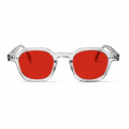 Darvin Blue Light Blocking Glasses – Transparent/Red (Biohacking)