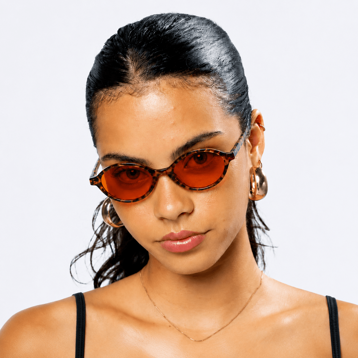 Jade Blue Light Blocking Glasses – Tortoiseshell & Orange