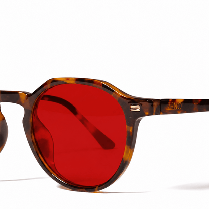 Kozi Blue Light Blocking Glasses – Tortoiseshell/Red
