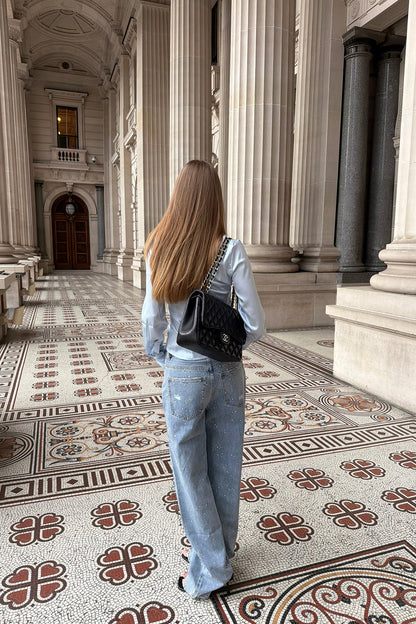 Diamante Jean Light Denim